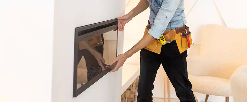 Metal Fireplace Installation in Elk Grove Village, Illinois