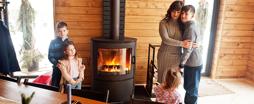 Morso Cast Iron Fireplace Insert Installation in Elk Grove Village, Illinois