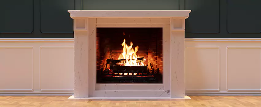 Open Flame Wood-Burning Fireplace Installation Services in Elk Grove Village, Illinois