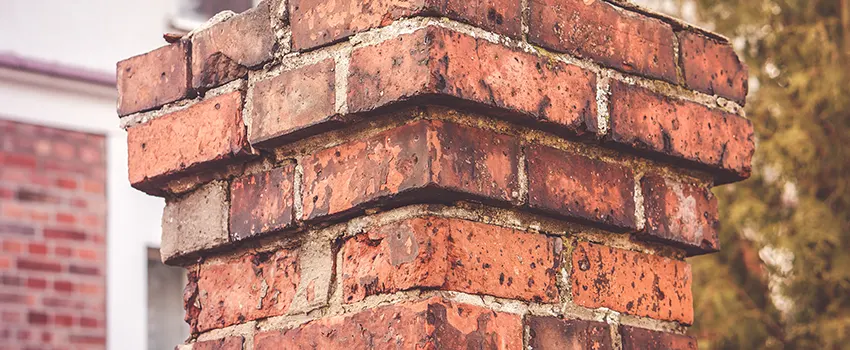 Cracked Chimney Bricks Repair Cost in Elk Grove Village, Illinois